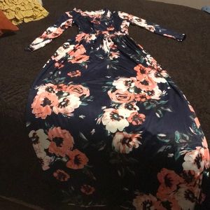 Long sleeve women dress